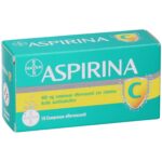 ASPIRINA C - ACIDO ACETILSALICILICO/ACIDO ASCORBICO - 10CPR EFF 400+240MG