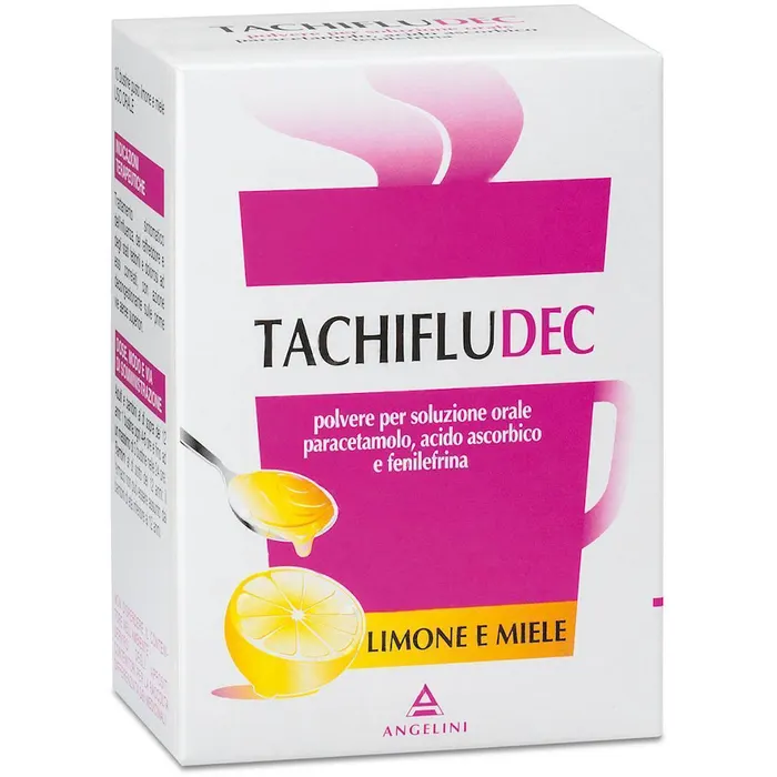 TACHIFLUDEC - PARACETAMOLO/ACIDO ASCORBICO - 16BUST LIMONE MIELE