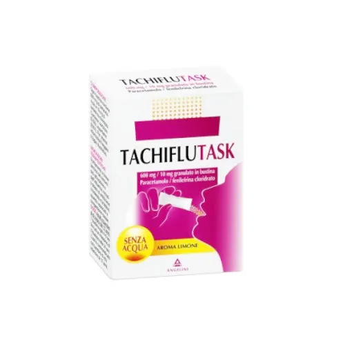 TACHIFLUTASK - PARACETAMOLO/FENILEFRINA CLORIDRATO - 10BS 600MG+10MG